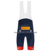 Completo Maglia + Pantaloncino con bretelle 2022 Trek-Segafredo Campione Del Mondo Manica Corta Bianco Multicolore